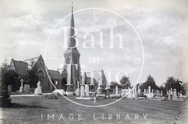 The Chapel, Locksbrook Cemetery, Bath c.1890