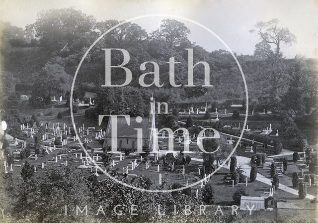 Smallcombe Cemetery, Bath c.1880-1890