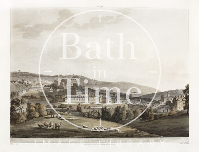 A General View of Bath 1805