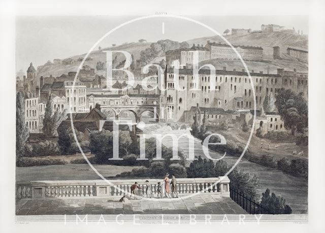 Pulteney Bridge &c. &c., Bath 1805