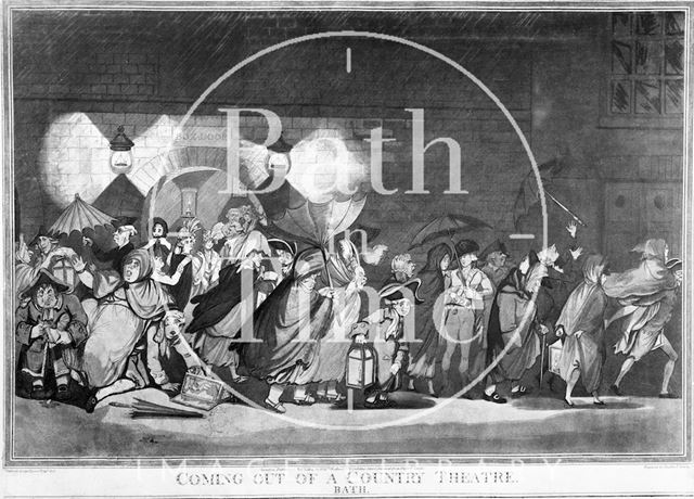 Coming out of a Country Theatre, Bath 1802