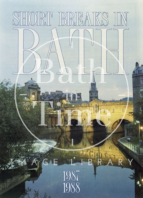 Short Breaks in Bath brochure 1987