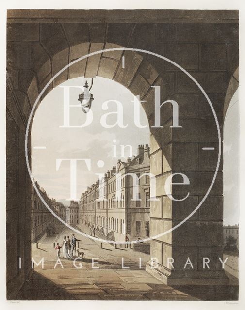 Great Pulteney Street from Sydney Hotel, Bath 1804