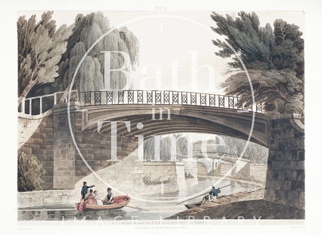 The Bridges over the Canal, Sydney Gardens, Bath 1805