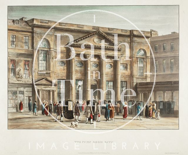 The Pump Room, Bath 1820