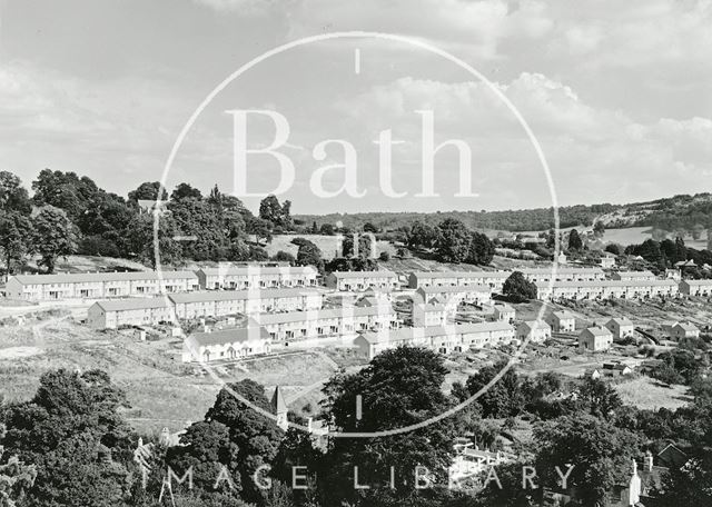 The newly built Elmhurst Estate, Batheaston c.1945