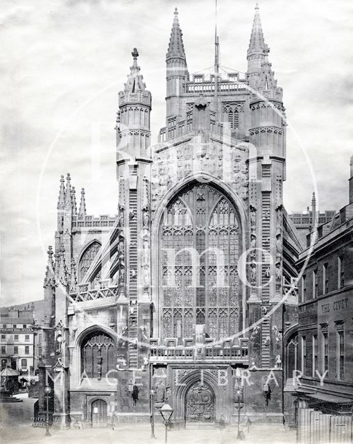 West front of Bath Abbey 1876