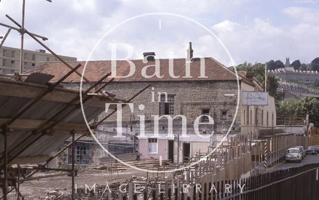 Grove Street Caxton Court development, Bathwick, Bath 1978