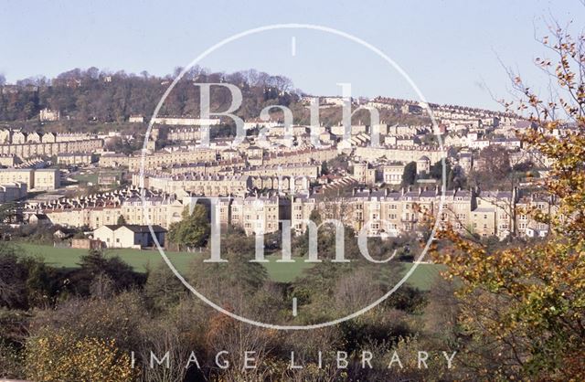 Kensington from the Kennet and Avon Canal, Bath 1978