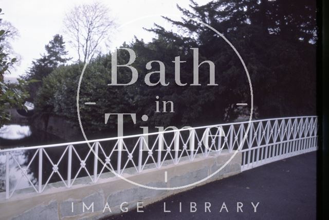 Restored bridge over the Kennet and Avon Canal, Sydney Gardens, Bath 1978