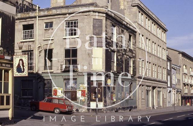 Densley's Cafe, Thomas Street, Bath 1979