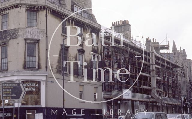 Fountains Buildings, Lansdown, Bath 1979