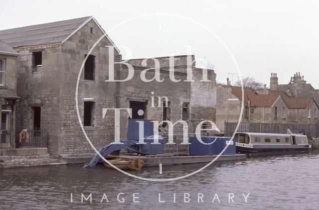 Sydney Wharf, Kennet and Avon Canal, Bath 1979