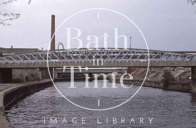 Windsor Bridge and River Avon, Bath 1979