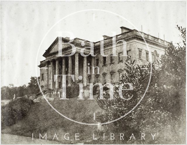 General view of main building, Prior Park, Bath c.1855