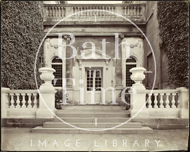 Entrance to Bailbrook House near Bath c.1900