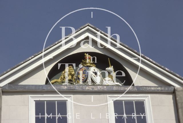 Pediment over Crooks, Bath 1980