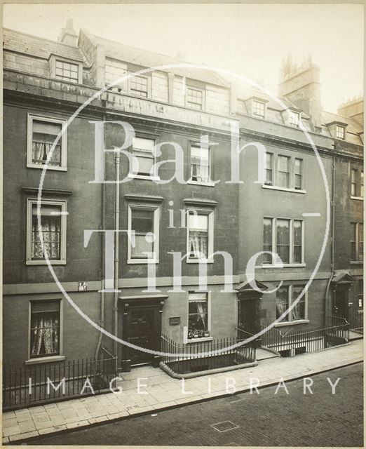 Sir William Herschel's house, 19, New King Street, Bath 1920s