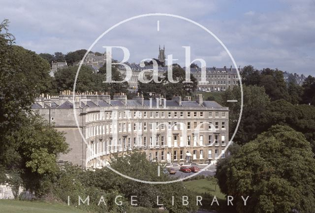 Cavendish Crescent, Bath 1980