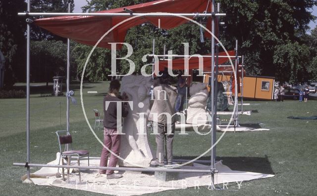 Royal Victoria Park sculptures, Bath 1985