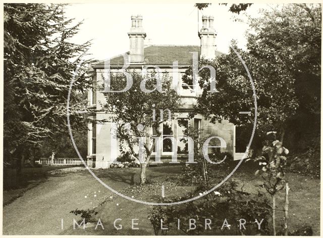 Springfield, Entry Hill, Bath c.1920-1930