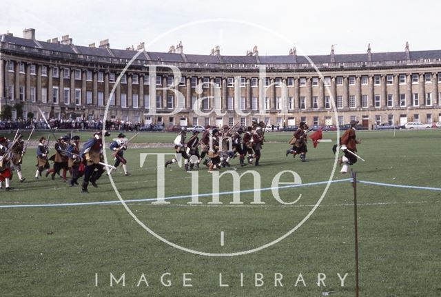 Sealed Knot at Royal Crescent, Bath 1987