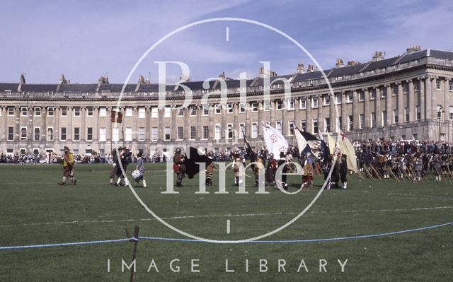 Sealed Knot at Royal Crescent, Bath 1987