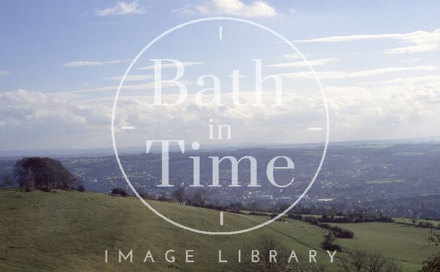 View from Beckford's Tower, Lansdown, Bath 1989