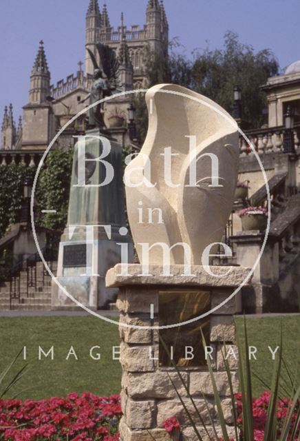 Britain in Bloom trophy, Parade Gardens, Bath 1991