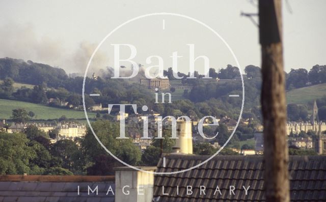 Fire at Prior Park, Bath 1991