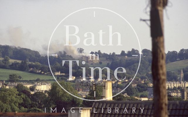 Fire at Prior Park, Bath 1991