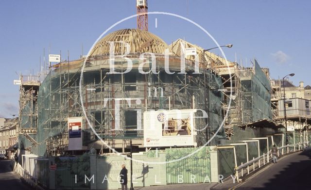 Seven Dials redevelopment, Sawclose, Bath 1991