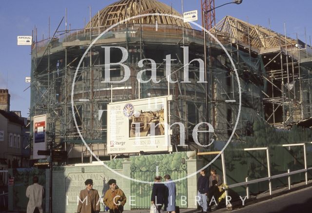 Seven Dials redevelopment, Sawclose, Bath 1991