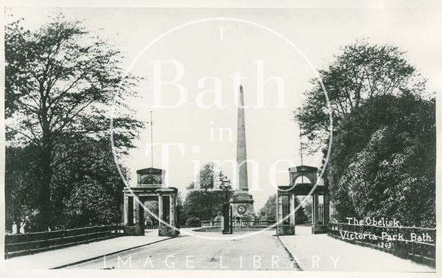 The Obelisk, Royal Victoria Park, Bath c.1916