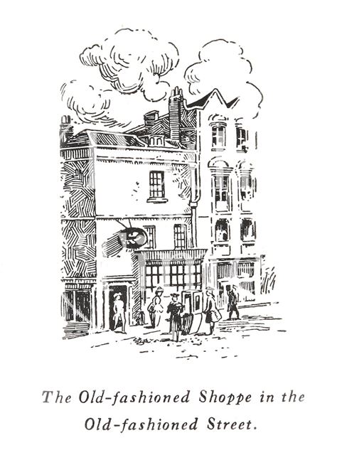 The Old-fashioned Shoppe in the Old-fashioned Street, Green Street, Bath 1951