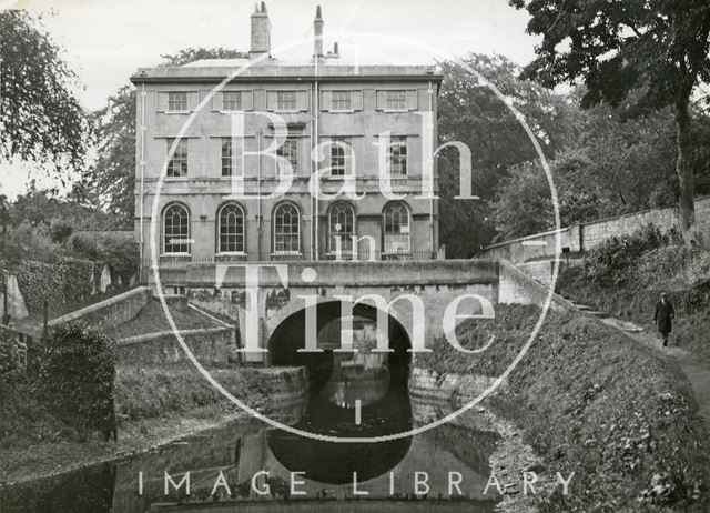 Cleveland House, Sydney Gardens, Kennet and Avon Canal, Bath c.1950