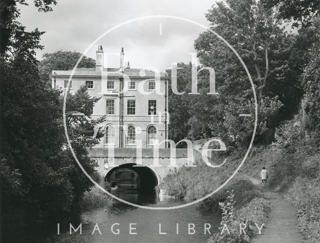 Cleveland House, Sydney Gardens, Kennet and Avon Canal, Bath 1974