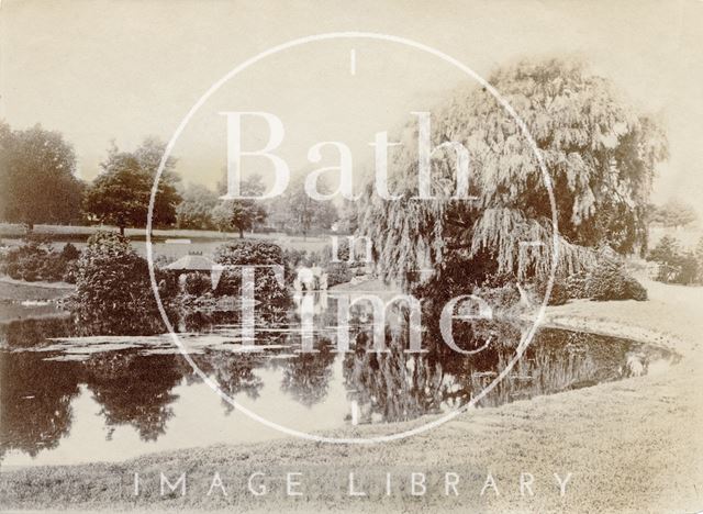 Park Lake, Royal Victoria Park, Bath c.1895