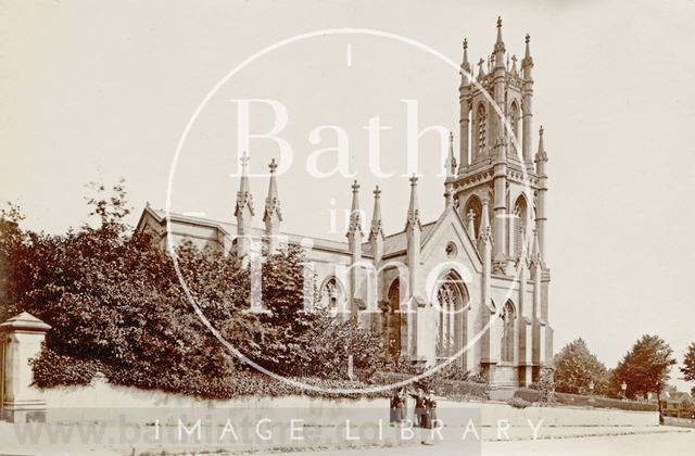 St. Stephen's Church, Lansdown, Bath c.1880