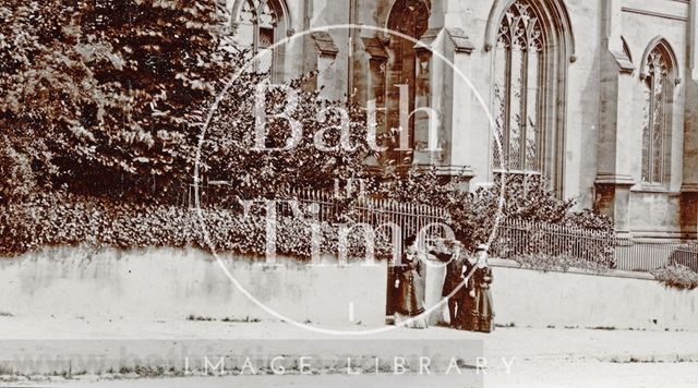 St. Stephen's Church, Lansdown, Bath c.1880 - detail