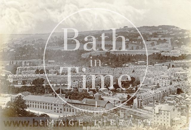 View of Bath from Beechen Cliff c.1890