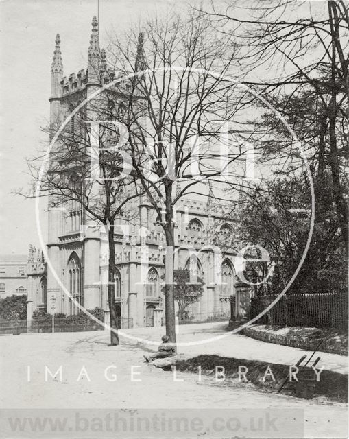 St. Mary's Church, Bathwick, Bath c.1895