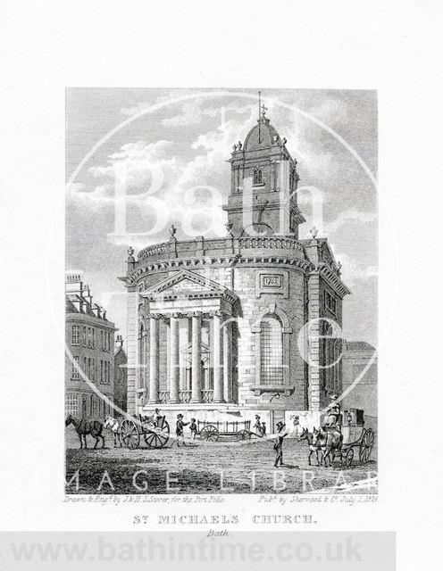 St. Michael's Church, Bath 1824