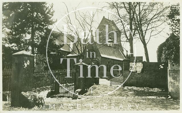 St. Michael's Church, Monkton Combe c.1905