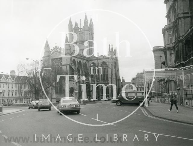 Bath Abbey and Orange Grove 1987