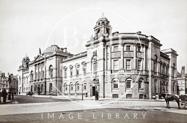 General view, Guildhall, Bath c.1900