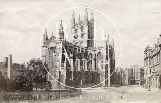 Bath Abbey from Orange Grove 1874