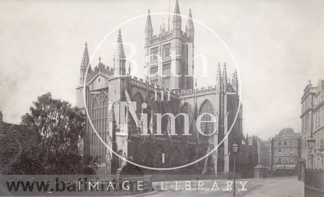 Bath Abbey from Orange Grove c.1890