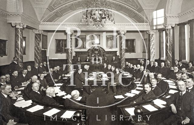 Bath City Council, Guildhall, Bath 1911