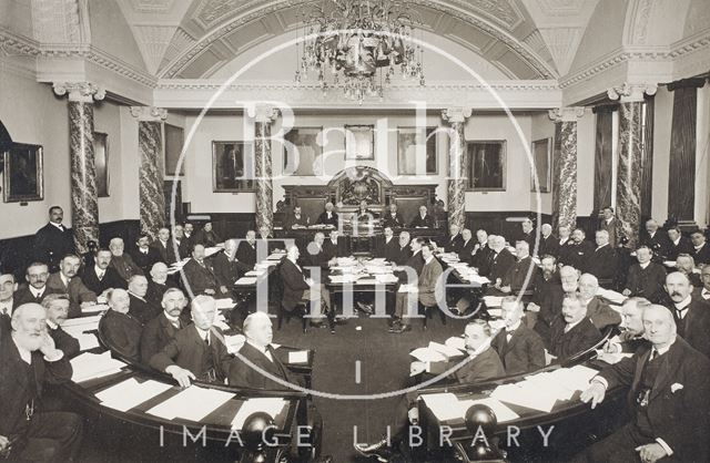 Bath City Council, Guildhall, Bath 1911